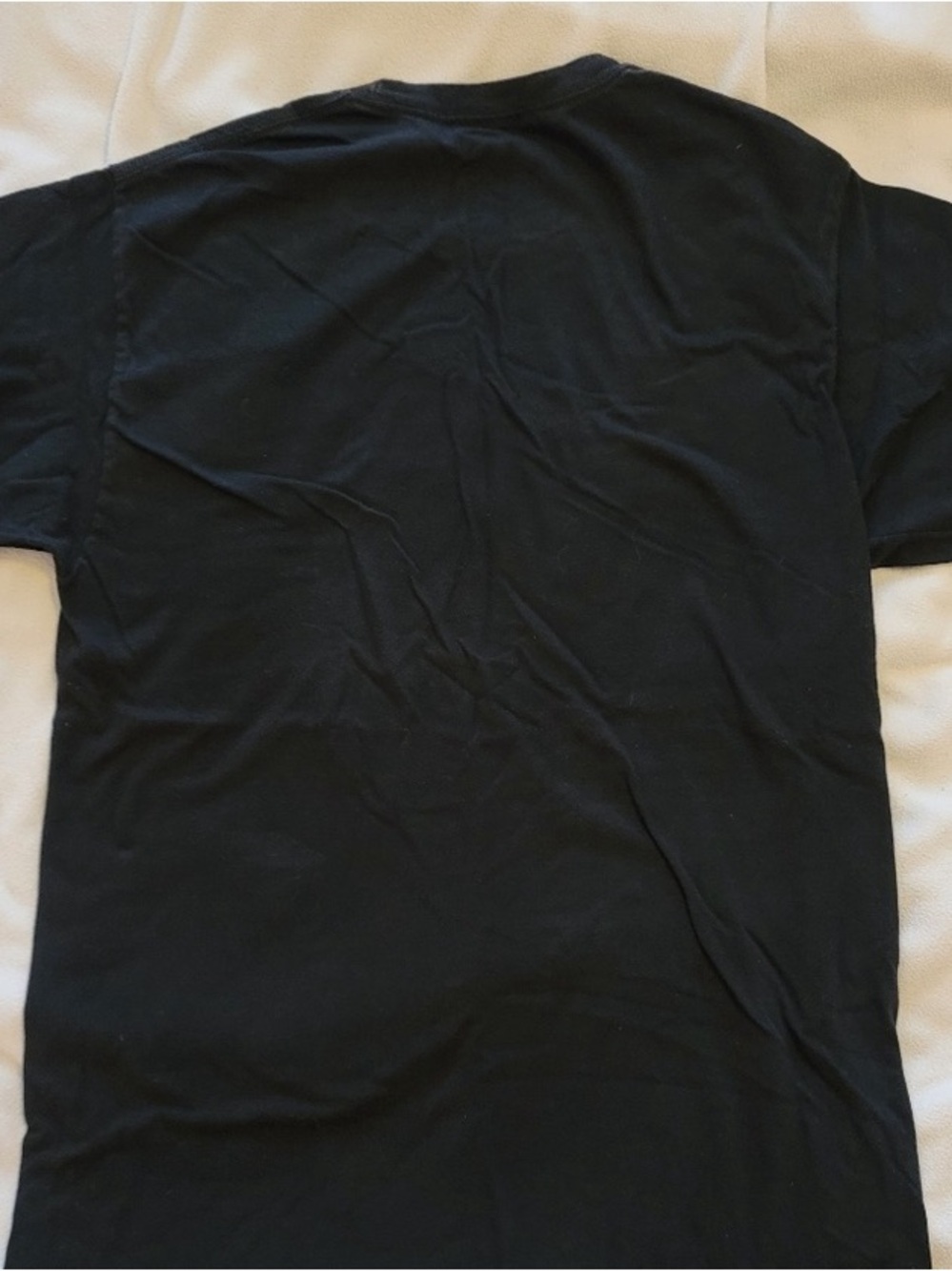 Men's Black Short Sleeve Crew Neck T-Shirt